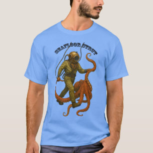  Helmduiker Wandelen met een Octopus URM T-shirt