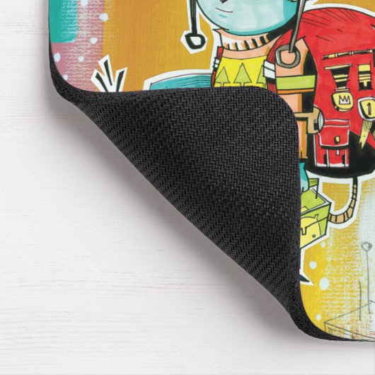 Helmet Boy Mousepad Muismat (Hoek)