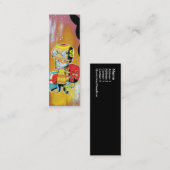 Helmet Boy Profile Card Mini Visitekaartje (Voorkant / Achterkant)