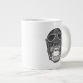  Helmet Chimpansee Grote Koffiekop (Voorkant rechts)