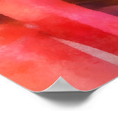 Helmet Hanging on Fire Truck Poster (Hoek)