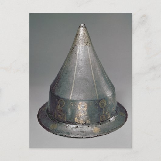 Helmet met de Deesis Briefkaart (Voorkant)