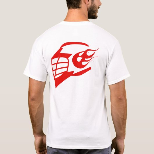 Helmet T-shirt (Achterkant)