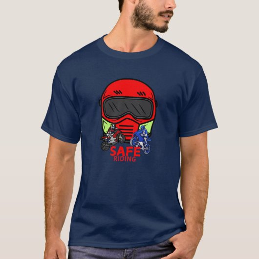 Helmet T-shirt (Voorkant)