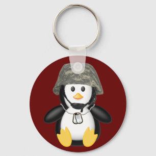 Helmeted Penguin Sleutelhanger