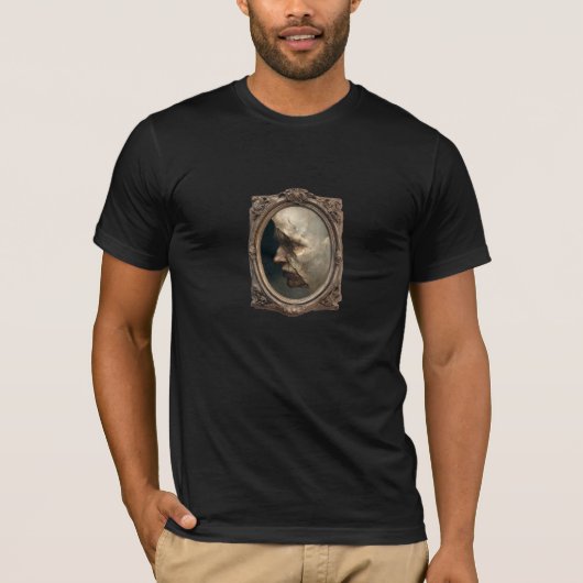 Helmet's Afgrond – Fijnkunst T-Shirt van Arcane At (Voorkant)