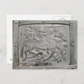 Helmfragment uit Sutton Hoo Treasure Briefkaart (Voorkant / Achterkant)