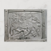 Helmfragment uit Sutton Hoo Treasure Briefkaart (Voorkant)