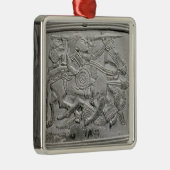 Helmfragment uit Sutton Hoo Treasure Metalen Ornament (Rechts)