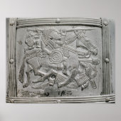 Helmfragment uit Sutton Hoo Treasure Poster (Voorkant)