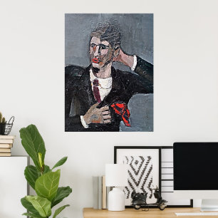 Helmut Kolle Zelfportret - Fijne Kunstposter Poster