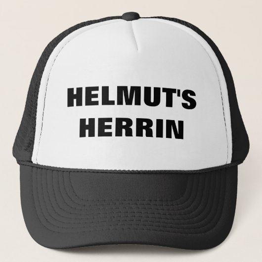 HELMUT'S HERRIN TRUCKER PET (Voorkant)