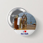 Helmwiel Ronde Button 5,7 Cm (Voorkant /achterkant)