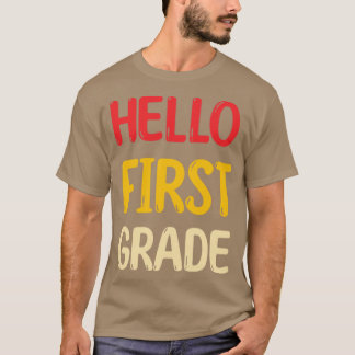 HELO FRIST GRADE T-SHIRT