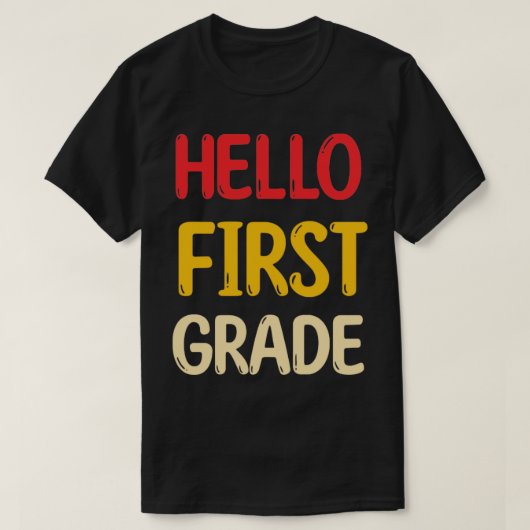 HELO FRIST GRADE T-SHIRT (Design voorkant)