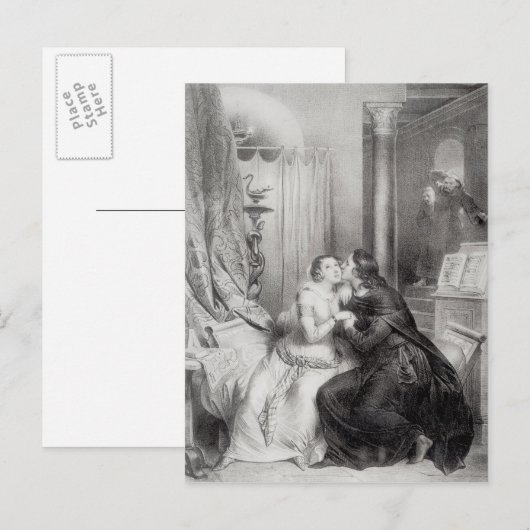 Heloise en Abelard Briefkaart (Voorkant / Achterkant)