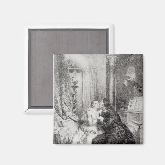 Heloise en Abelard Magneet (Voorkant / Achterkant)