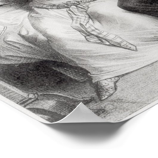 Heloise en Abelard Poster (Hoek)