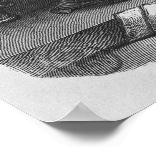 Heloise en Abelarkus Poster (Hoek)