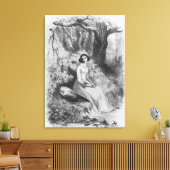 Heloise en Astrolabius Canvas Afdruk (Insitu (Woonkamer))