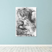 Heloise en Astrolabius Canvas Afdruk (Insitu (Houten vloer))