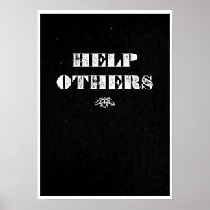 Help anderen poster