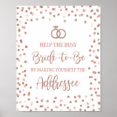 Help Bezige bride om zelf geadresseerd Roos te mak Poster (Voorkant)