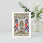 Help bij Crush Tyranny_Propaganda Poster Briefkaart (Staand voorkant)