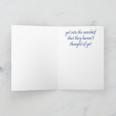 Help bij Grandpas - Wenskaart Kaart (Binnen)