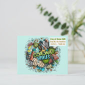 Help-Briefkaart Briefkaart (Staand voorkant)