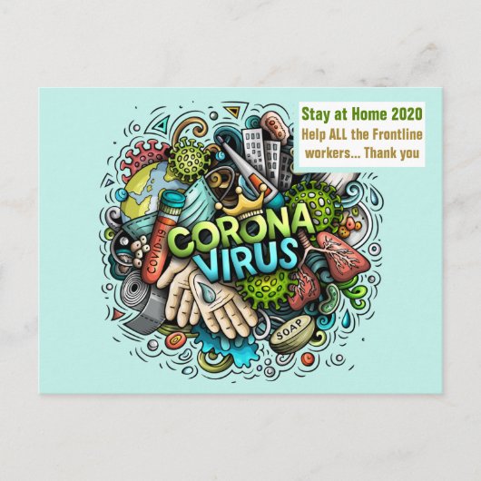 Help-Briefkaart Briefkaart (Voorkant)