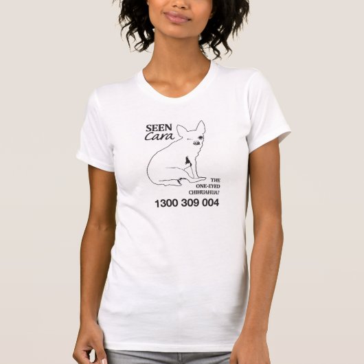 Help Cara zoeken T-shirt (Voorkant)