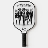 Help Cat Runway Modellen Wandelen De Catwalk Pickleball Paddle (Voorkant)