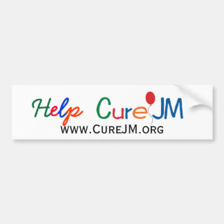 Help Cure JM Bumpersticker