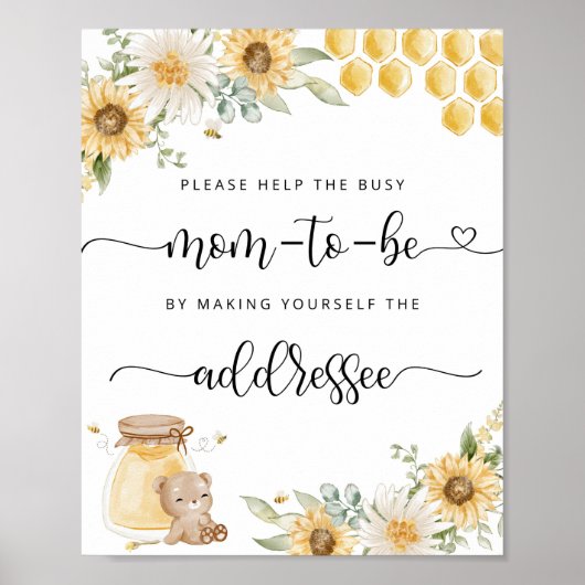 Help de Bezige Mam richt een Poster van de Envelop (Voorkant)