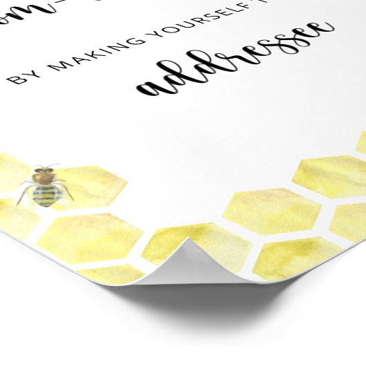 Help de Bezige Mam-tot-zijn richt een Envelope Poster (Hoek)