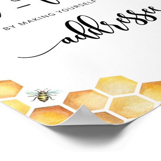 Help de Bezige mama om een envelop aan te spreken Poster (Hoek)