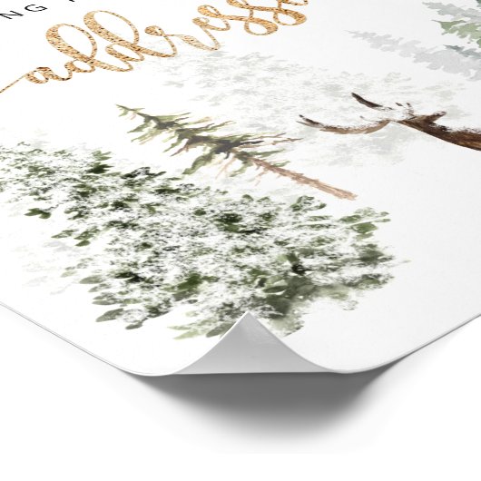 Help de Bezige Ouders een envelop te richten Poster (Hoek)