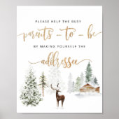 Help de Bezige Ouders een envelop te richten Poster (Voorkant)