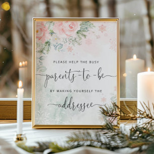 Help de Bezige Ouders een envelop te richten Poster