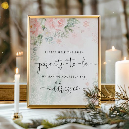 Help de Bezige Ouders een envelop te richten Poster