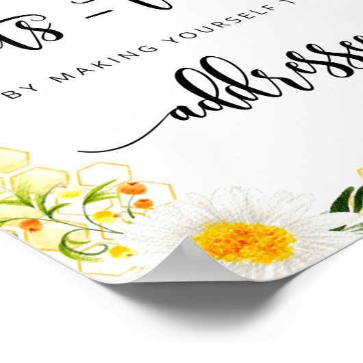 Help de Bezige ouders om een enveloppost aan te sp Poster (Hoek)