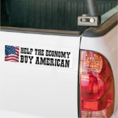 Help de economie bumpersticker (Op Truck)