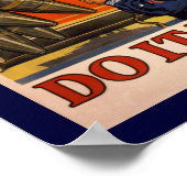 Help de goederen te leveren (grens) poster (Hoek)