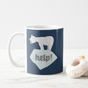 Help de ijsbeer koffiemok