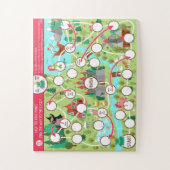 Help de kikkerprins naar het Kind van het Castle G Legpuzzel (Verticaal)