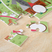 Help de kikkerprins naar het Kind van het Castle G Legpuzzel (Zijkant)