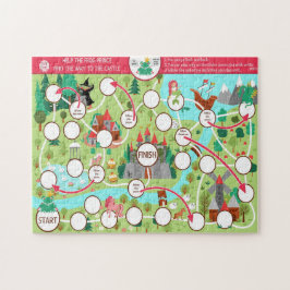 Help de kikkerprins naar het Kind van het Castle G Legpuzzel