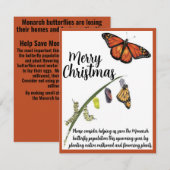 Help de Monarch vlinder te redden Notitiekaartje (Voorkant / Achterkant)