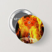 Help de Mystery CRPS RSD Hope boven pijnbek op te Ronde Button 5,7 Cm (Voorkant /achterkant)